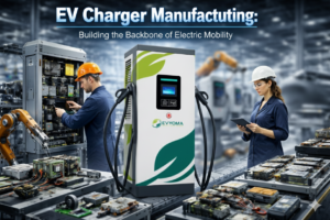 Read more about the article EV Charger Manufacturing: Building the Backbone of Electric Mobility